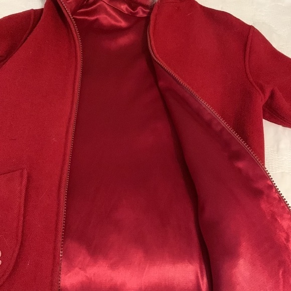 Unique Custom Made Wool Fur Lined MIDI Coat - Picture 8 of 12